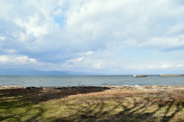 琵琶湖の景色