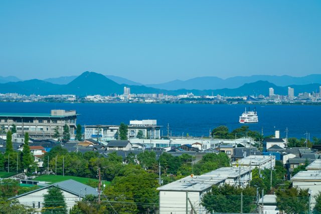 琵琶湖の絶景