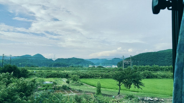 米原の風景