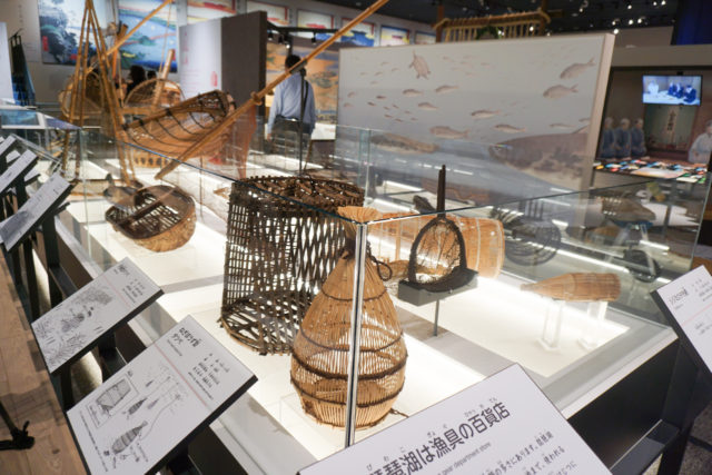 琵琶湖の漁具