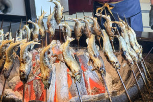 鮎の塩焼き
