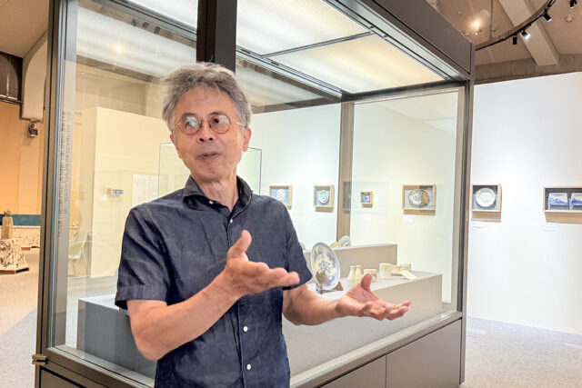 陶芸の森館長の松井利夫さん