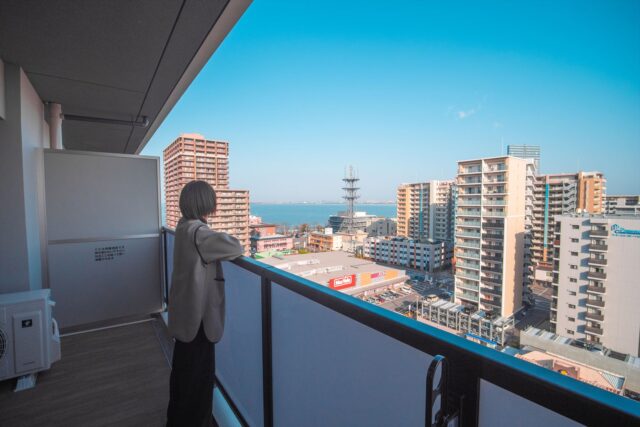 ベランダからの眺め