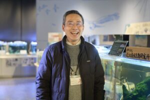 笑顔の向田さん
