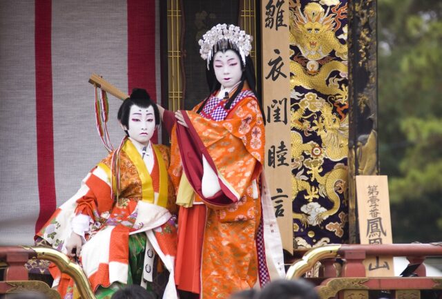 長浜曳山まつり　子ども歌舞伎