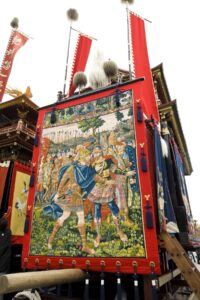 長浜曳山まつり　見送り幕